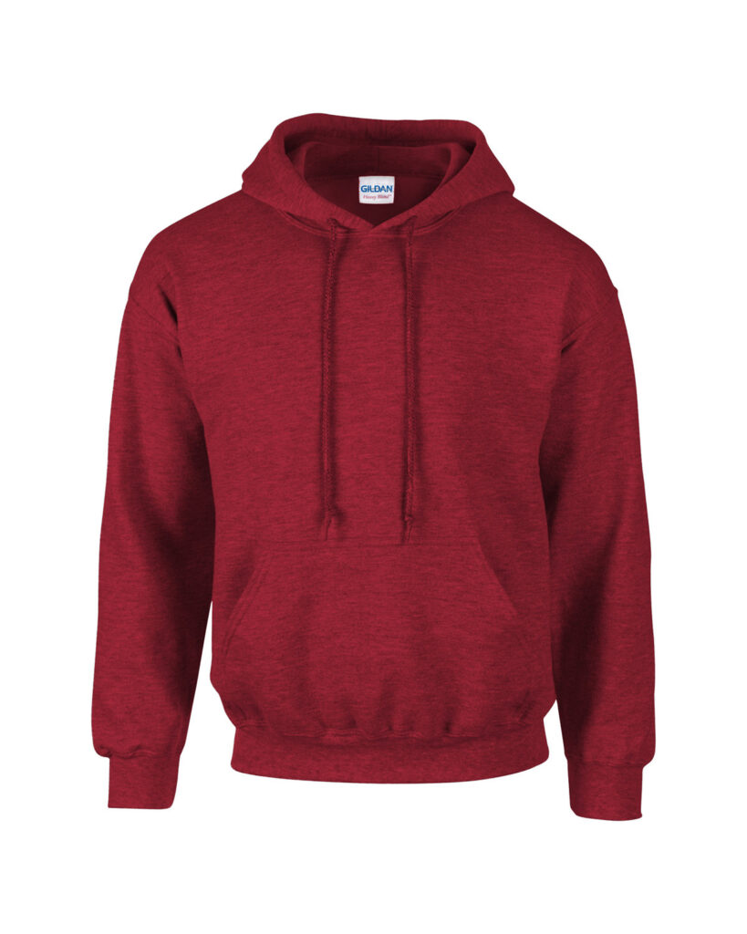 Gildan Adult Heavy Blend™ 8 oz., 50/50 Hooded Sweatshirt (G185) - Image 2