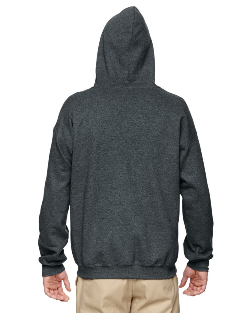 Gildan Adult Heavy Blend™ 50/50 Full-Zip Hooded Sweatshirt (G186) - Image 3