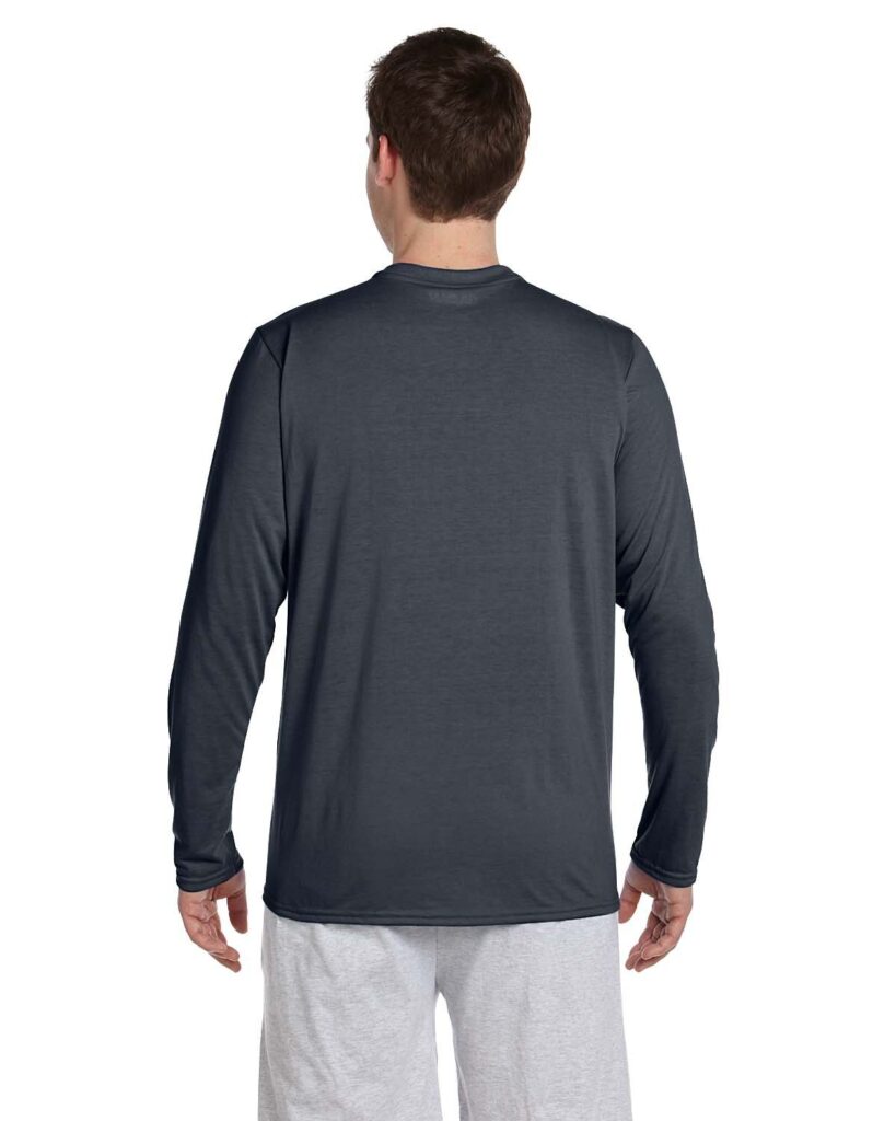 Gildan Adult Performance® Adult 5 oz. Long-Sleeve T-Shirt (G424) - Image 3