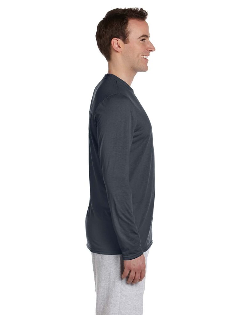 Gildan Adult Performance® Adult 5 oz. Long-Sleeve T-Shirt (G424) - Image 4