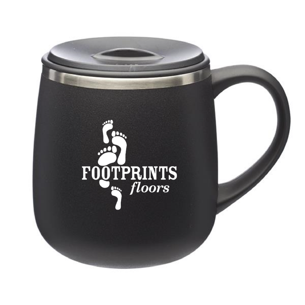 11 oz. Stainless Steel Coffee Mug with Lid - ATM375